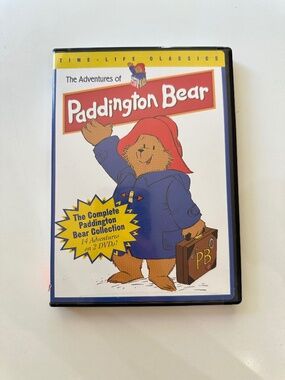 Vintage 2002 The Adventures of Paddington Bear The Complete Collection DVD Rare